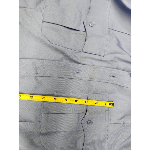 ELBECO Checkpointe U6613 Men's Short Sleeve Uniform Shirt Varsity Bus 17-17 1/2 - Picture 11 of 13